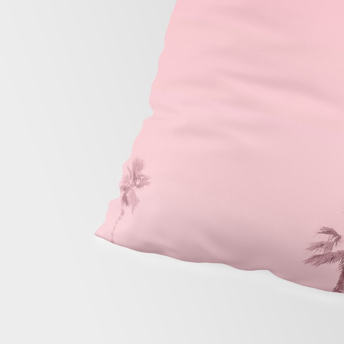 Tranquillity - flamingo pink Pillow Sham Gallery Image 4