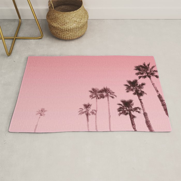 Tranquillity - flamingo pink Rug Gallery Image 1