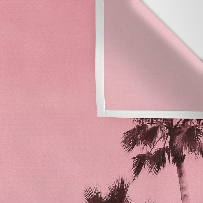 Tranquillity - flamingo pink Wall Tapestry Gallery Image 3