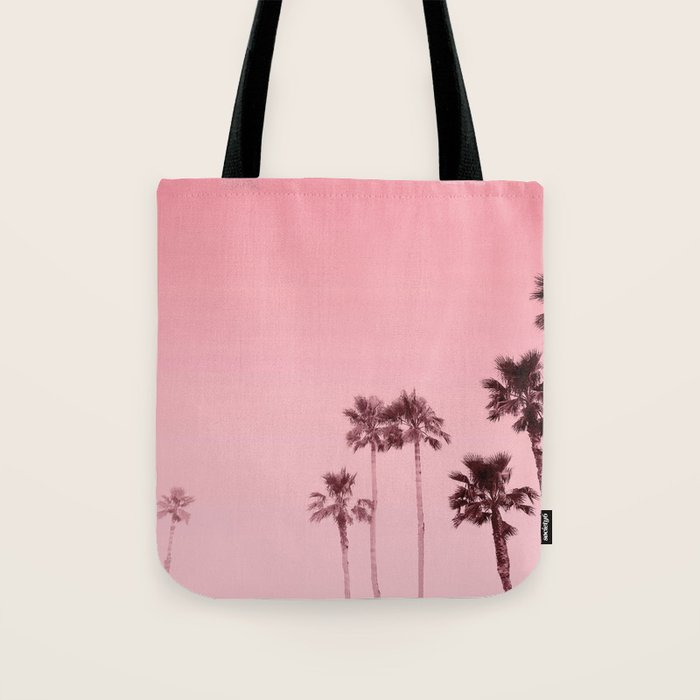 Tranquillity - flamingo pink Tote Bag Gallery Image 1