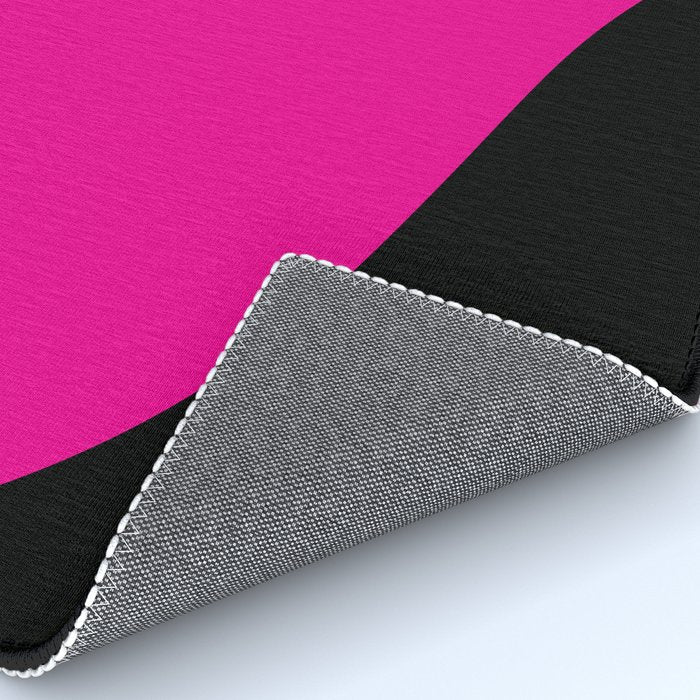 Simple Waves - Magenta and Black Rug Gallery Image 4