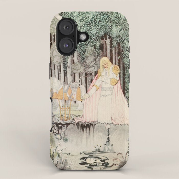 Art by Kay Nielsen from "East of the Sun and West of the Moon" (1914) iPhone Case Gallery Image 1