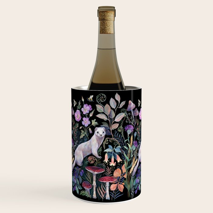 White Ermine Wine Chiller Gallery Image 2