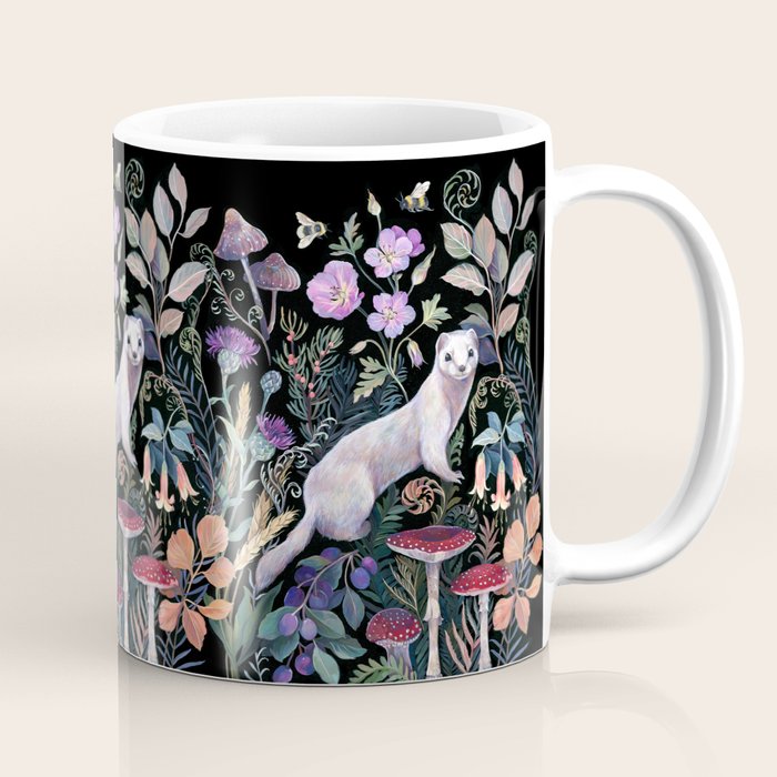White Ermine Coffee Mug Gallery Image 1