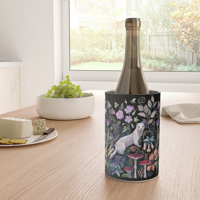 White Ermine Wine Chiller Gallery Image 4