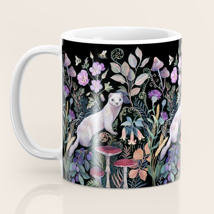 White Ermine Coffee Mug Gallery Image 3