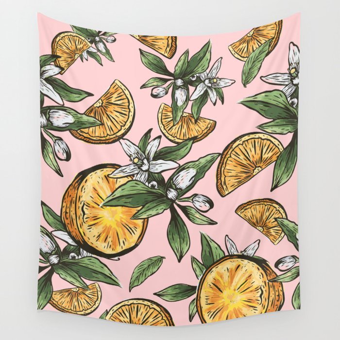 Lemon Crush Wall Tapestry Gallery Image 4