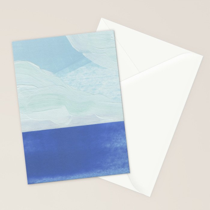 Calm Sea, Quiet Sky Stationery Card Gallery Image 2