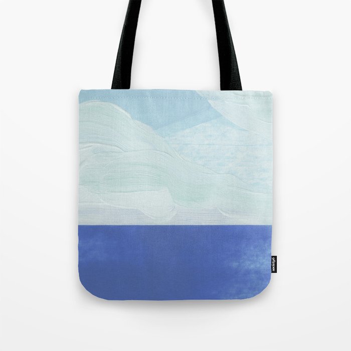 Calm Sea, Quiet Sky Tote Bag Gallery Image 1