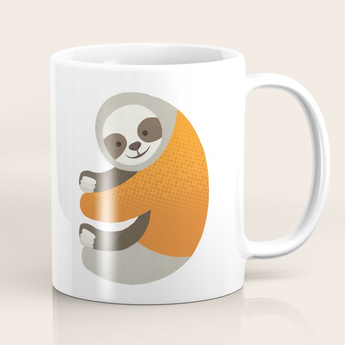 Whimsy Sloth Coffee Mug Gallery Image 1