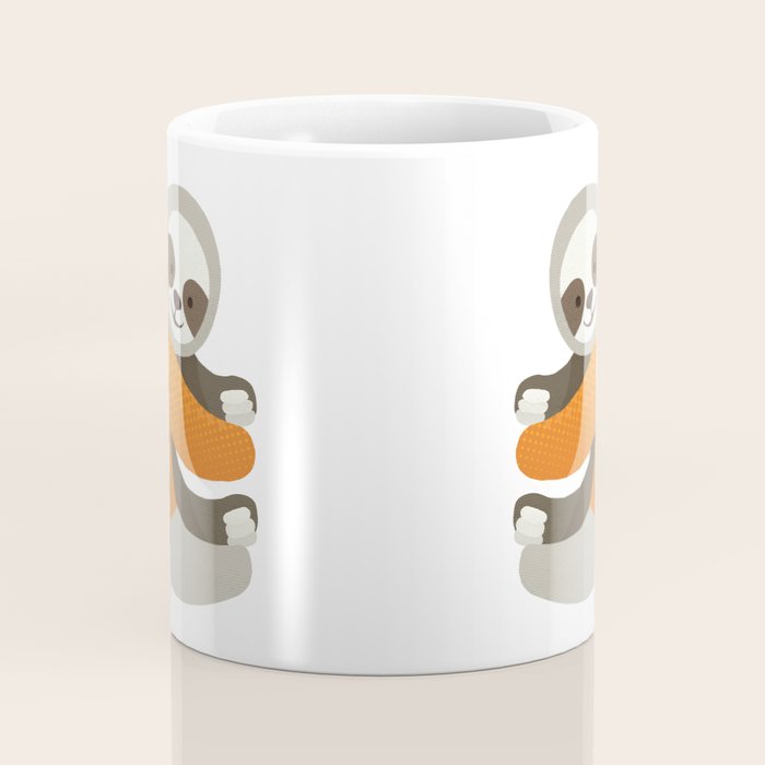 Whimsy Sloth Coffee Mug Gallery Image 4