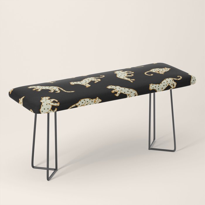 Leopard at Night Bench Gallery Image 1