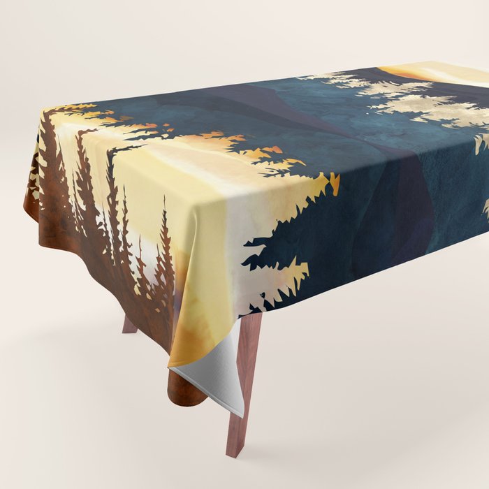 Fall Sunset Tablecloth Gallery Image 1