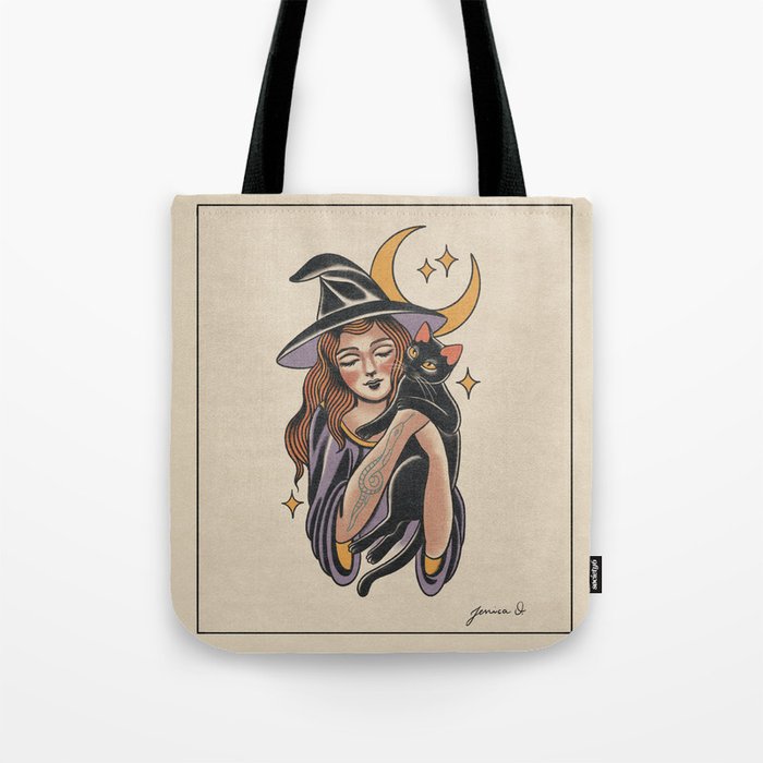 The sweet witch Tote Bag Gallery Image 1