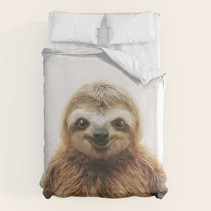 Young Sloth Duvet Cover Gallery Image 6