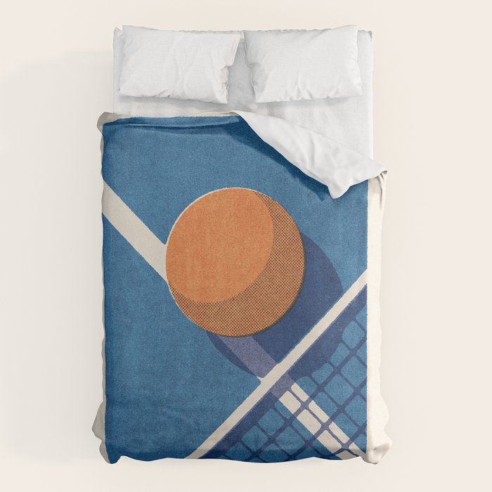 BALLS / Table Tennis II Duvet Cover Gallery Image 1