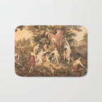 Antique 18th Century Romantic Goddess Aphrodite Parisian Tapestry Bath Mat Gallery Image 1