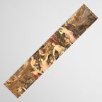 Antique 18th Century Romantic Goddess Aphrodite Parisian Tapestry Table Runner Gallery Image 3