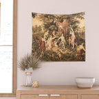 Antique 18th Century Romantic Goddess Aphrodite Parisian Tapestry Wall Tapestry Gallery Image 2