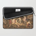 Antique 18th Century Romantic Goddess Aphrodite Parisian Tapestry Laptop Sleeve Gallery Image 2