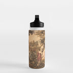 Antique 18th Century Romantic Goddess Aphrodite Parisian Tapestry Water Bottle Gallery Image 3
