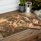 Antique 18th Century Romantic Goddess Aphrodite Parisian Tapestry Outdoor Rug Gallery Image 2