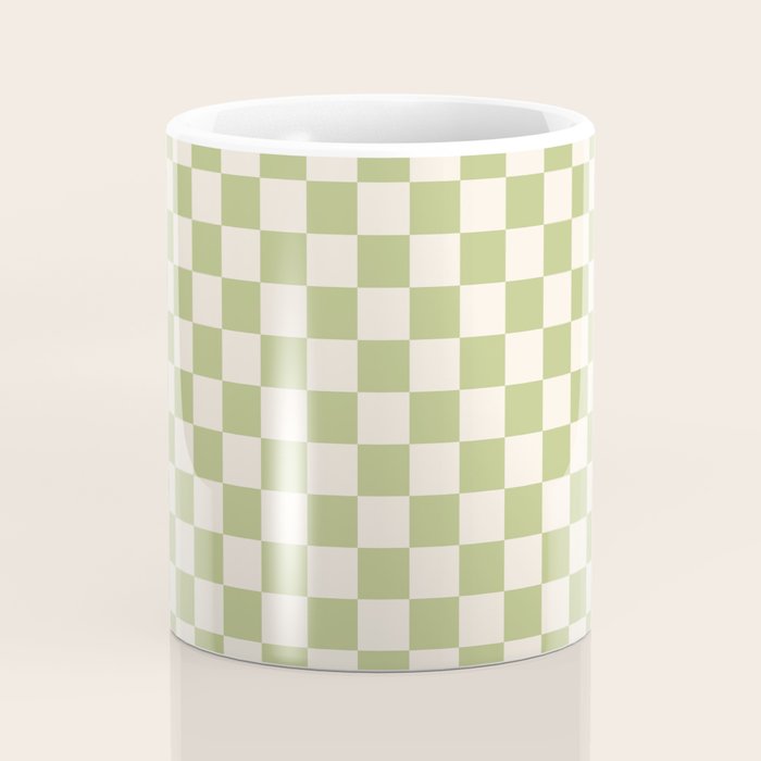 Checked - Matcha Coffee Mug Gallery Image 4