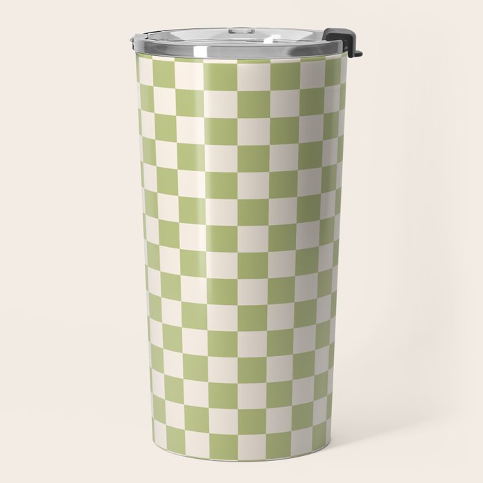 Checked - Matcha Travel Mug Gallery Image 2
