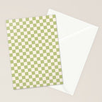 Checked - Matcha Stationery Card Gallery Image 2