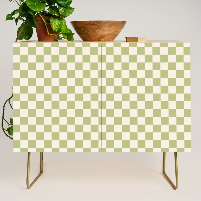 Checked - Matcha Credenza Gallery Image 1