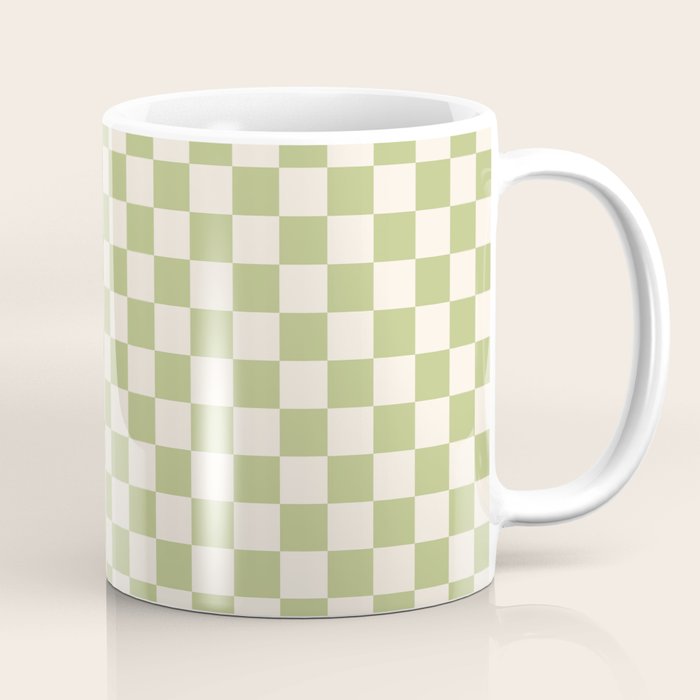 Checked - Matcha Coffee Mug Gallery Image 1