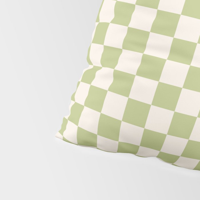 Checked - Matcha Pillow Sham Gallery Image 4