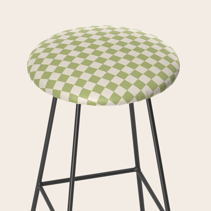 Checked - Matcha Stool Gallery Image 2