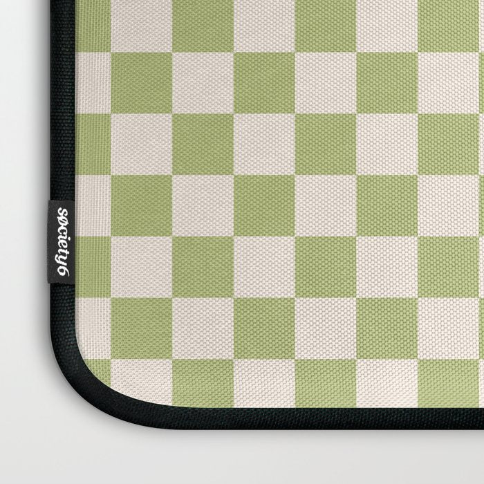 Checked - Matcha Laptop Sleeve Gallery Image 3