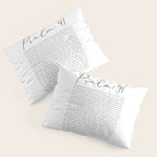 Psalm 91 Whoever dwells in the shelter of the Most High Pillow Sham Gallery Image 3