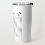 Psalm 91 Whoever dwells in the shelter of the Most High Travel Mug Gallery Image 2