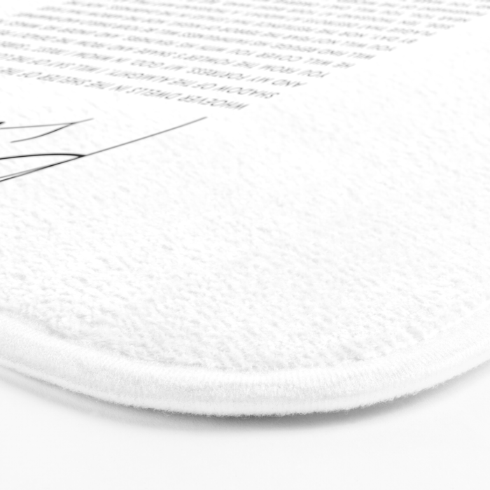 Psalm 91 Whoever dwells in the shelter of the Most High Bath Mat Gallery Image 3