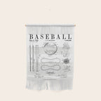 Baseball Bat And Ball Old Vintage Patent Drawing Print Wall Hanging Gallery Image 1
