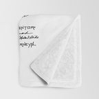 Baseball Bat And Ball Old Vintage Patent Drawing Print Throw Blanket Gallery Image 3