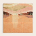 Desert Morning Wood Wall Art Gallery Image 1