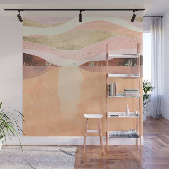 Desert Morning Wall Mural Gallery Image 1