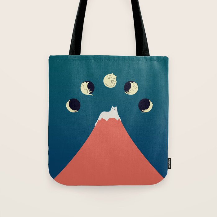Cat Landscape 88 Tote Bag Gallery Image 1