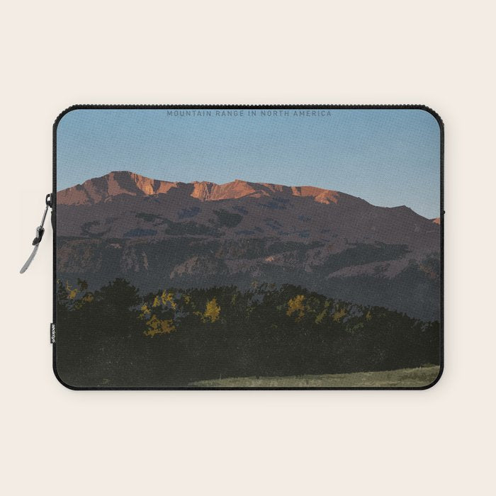 Visit Rocky mountains Laptop Sleeve Gallery Image 1