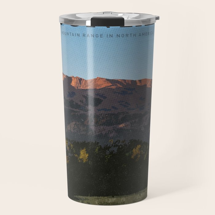 Visit Rocky mountains Travel Mug Gallery Image 1