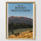 Visit Rocky mountains Serving Tray Gallery Image 1