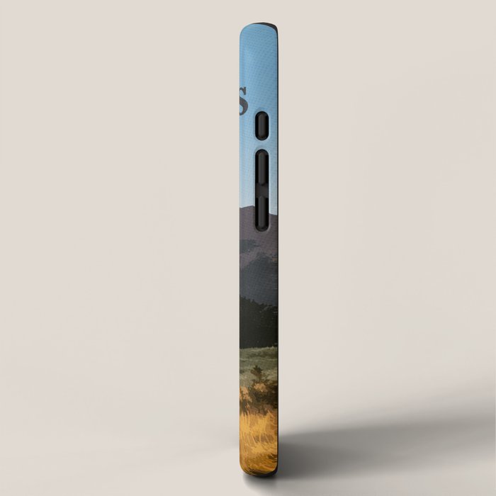 Visit Rocky mountains iPhone Case Gallery Image 2