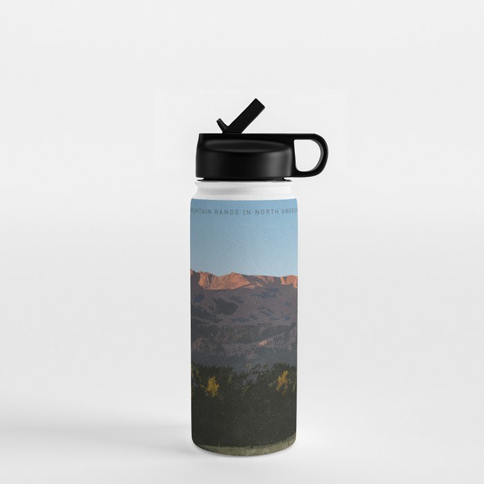 Visit Rocky mountains Water Bottle Gallery Image 1