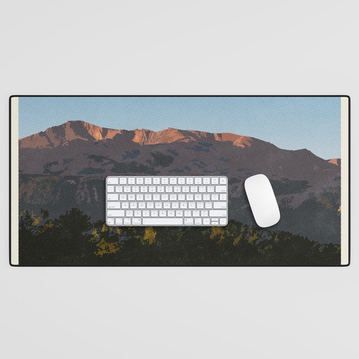 Visit Rocky mountains Desk Mat Gallery Image 1