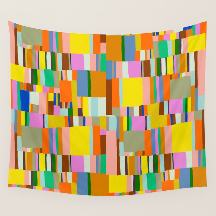 Colour play Wall Tapestry Gallery Image 4