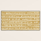 Simple Hand Drawn Pattern #11 Desk Mat Gallery Image 3